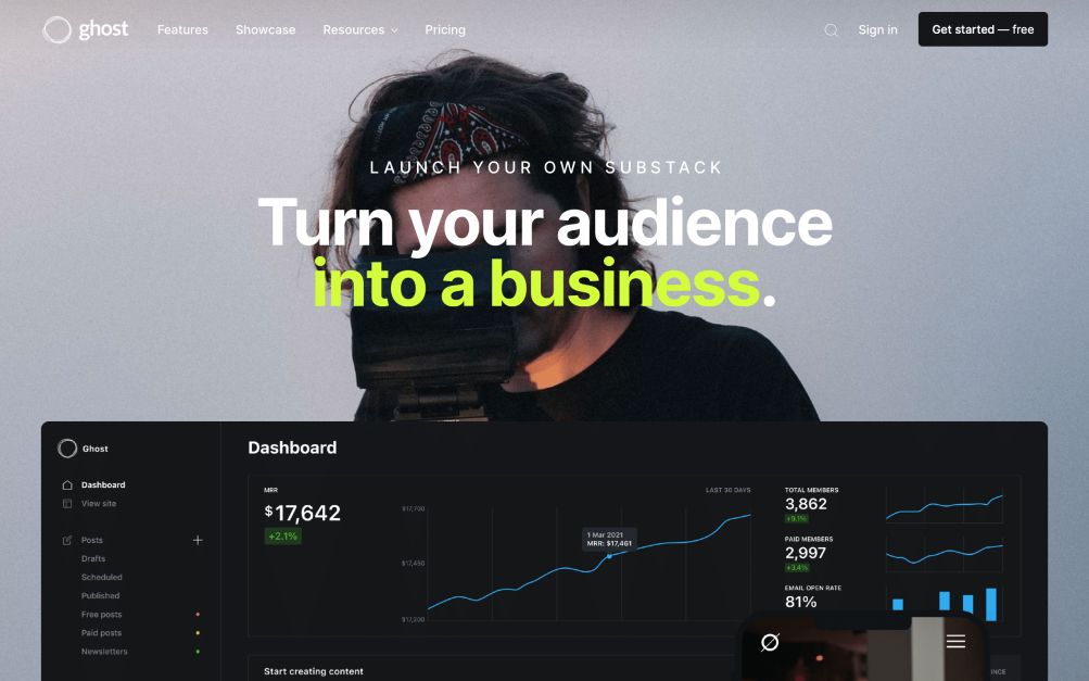 stuartkerrs's tweet image. New Post: Ghost CMS Review 2025: Powerful &amp;amp; Sleek Blogging! 🌟🚀 buff.ly/cZD59TE