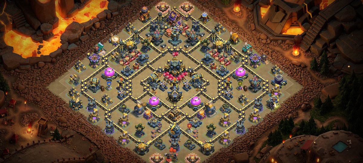 Legendary League Base：link.clashofclans.com/cn?action=Open…
CC：1ice 2Rocket balloon 1head 1furnace