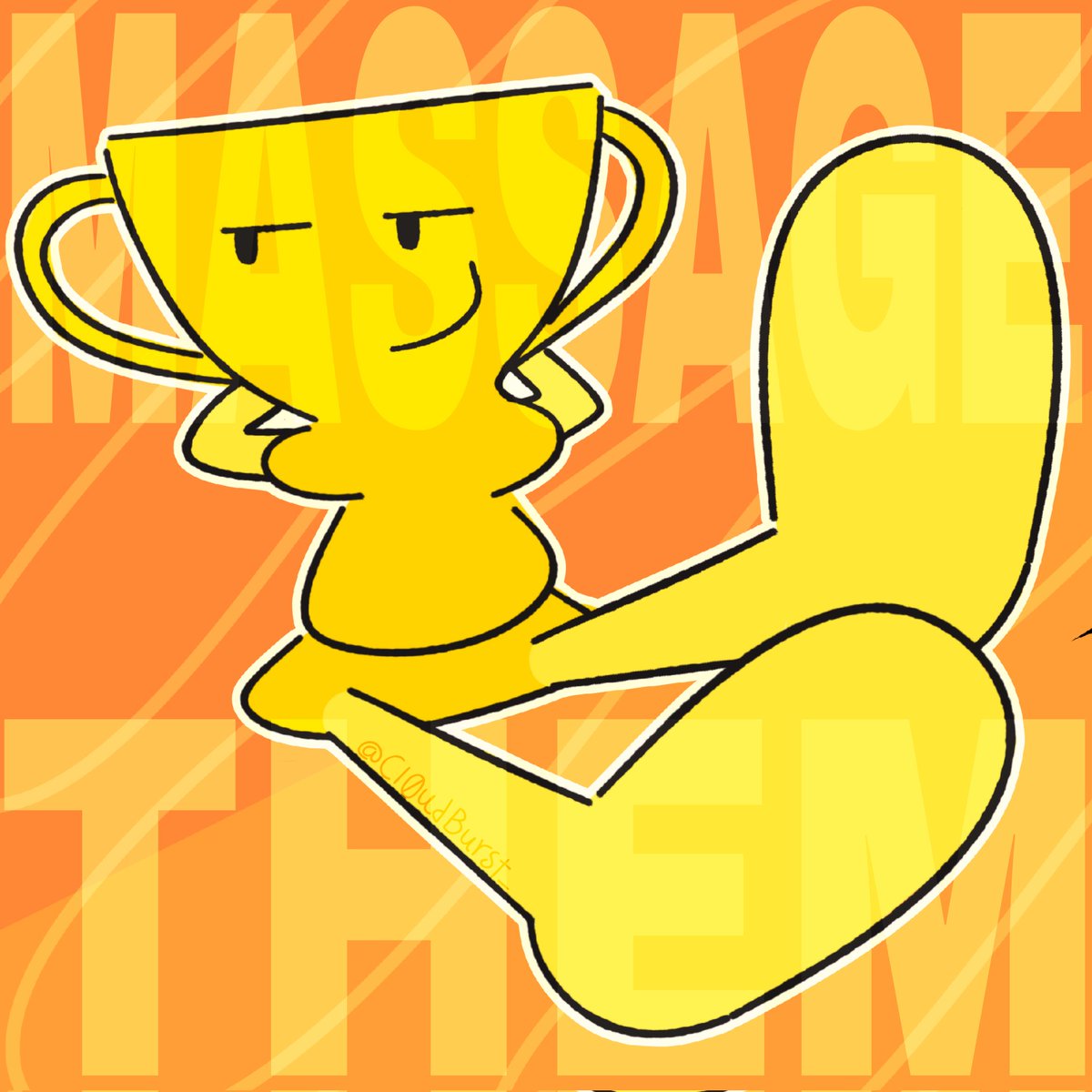 He's really been carrying his team, and he wants a reward

Get to it, then be his cute little tool, and please his tender feet >:3 

(Small trophy doodle)