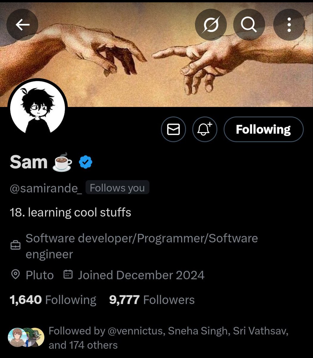 Koding_Deep's tweet image. Made my night 😩❤ @samirande_