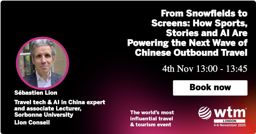 SebastienLion's tweet photo. I had the great pleasure of being on this panel alongside 
Patricia Yates VisitBritain, Mingjie Wang, China Daily, 
Alhasan Aldabbagh, Saudi Tourism Authority | الهيئة السعودية للسيا��ة)Boon Sian Chai Trip com Group.
https://t.co/5zX9iW7NoA #WTM2025 #TravelPower #WTMLondon https://t.co/BxgwvNhA9w