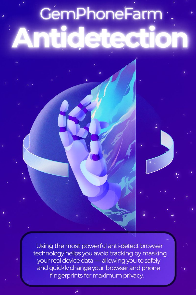 Shiba522239's tweet image. 🧠 GemPhoneFarm Antidetection

ปกป้องบัญชีของคุณจากการถูกตรวจจับ 🔒
ด้วยเทคโนโลยีจำลองพฤติกรรมเสมือนผู้ใช้จริง
ควบคุมมือถือหลายเครื่องได้อย่างปลอดภัยและเป็นธรรมชาติ 💫

📍 เริ่มต้นใช้งานได้ที่
👉 gemlogin.io

#GemPhoneFarm #AutomationTools #BoxPhone #Antidetection