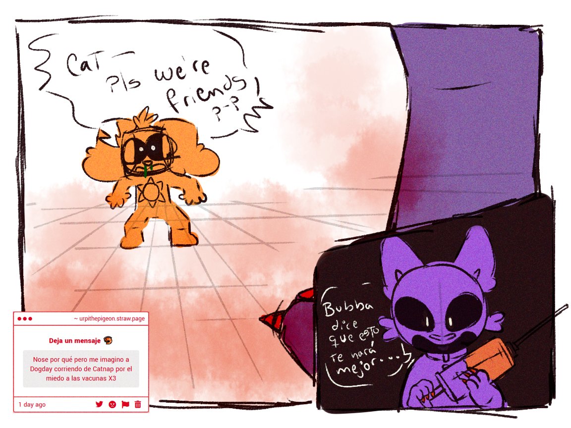 Sí... amistad ante todo menos cuando toca vacunar 🥺

#SmilingCritters #dogday #catnap