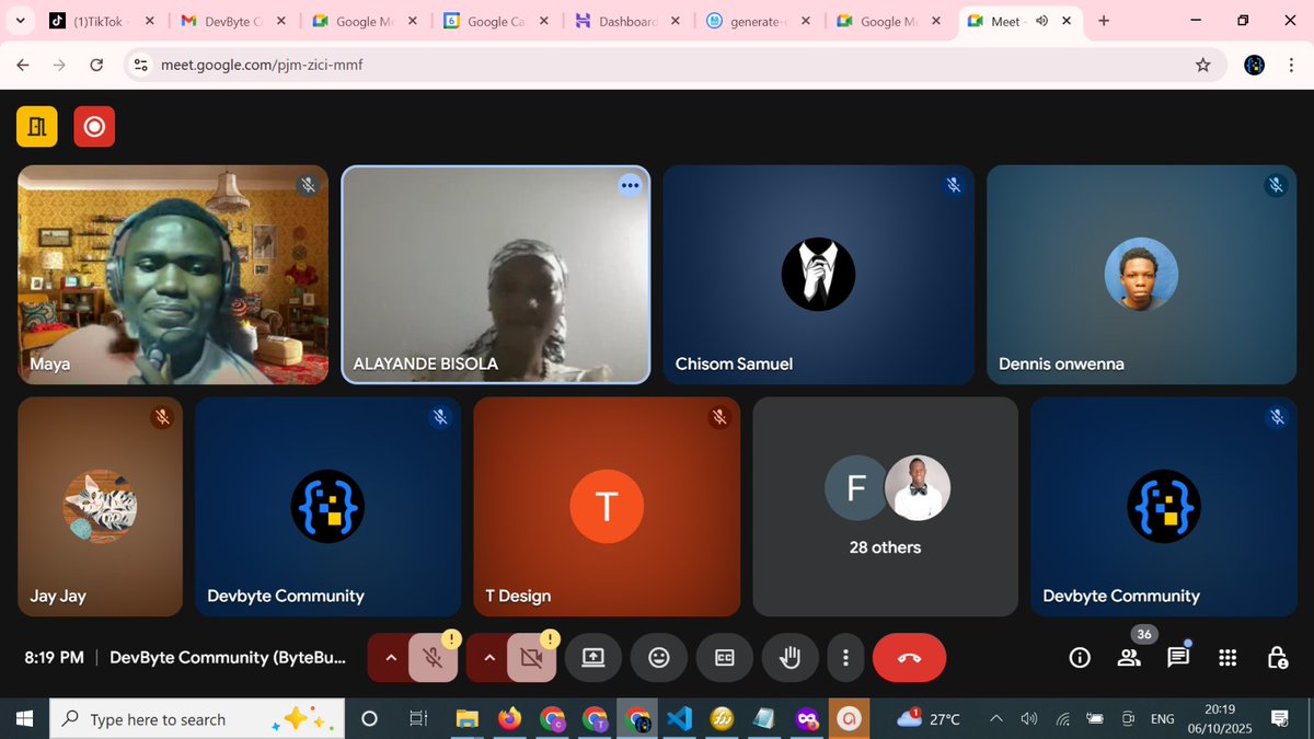 Devbytecomunity's tweet image. The ByteBuilder Bootcamp 2025 Kickoff Was a Success! 
What an incredible start to our journey! Yesterday, we officially launched the ByteBuilder Bootcamp...
linkedin.com/feed/update/ur…