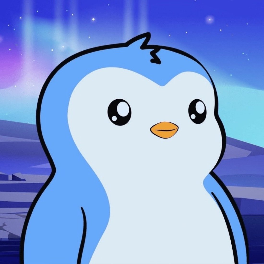 The ticker is $PENGU