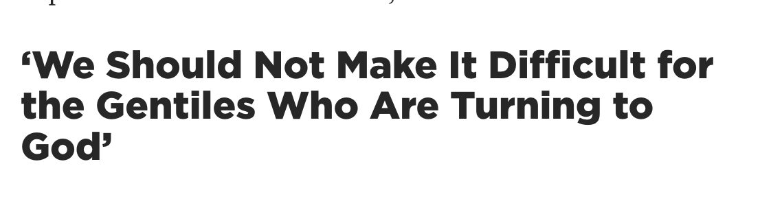 NateSchlomann's tweet image. JD Greear says, &quot;We should not make it difficult for the Gentiles who are turning to God.&quot;

In context, he&apos;s still in the leftist frame that presumes all seekers are leftists.

What about the disaffected, young right-wingers who are turning to God at this moment? The strategy…