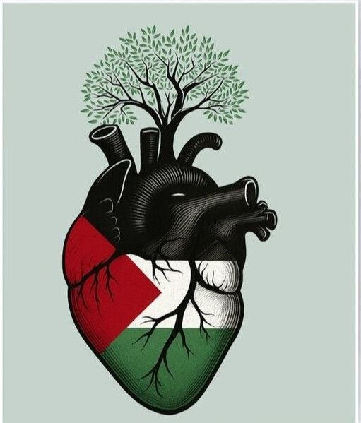 Palestine is in our hearts.