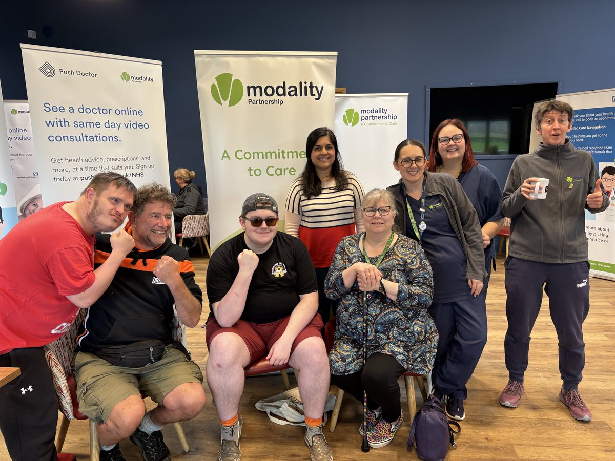 SGPModalityAWC's tweet image. Inspiring day in Skipton today at the first health day. Wonderful comments from patients those attending for the first time. Look out for the video coming soon!