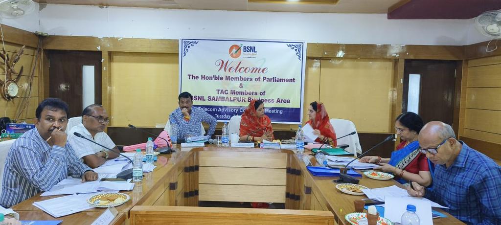 malvikadevibjp's tweet image. Had the privilege of chairing the BSNL TAC meeting of the Sambalpur Circle at Kalahandi , where we held in-depth discussions on improving mobile and internet connectivity across our respective constituencies.