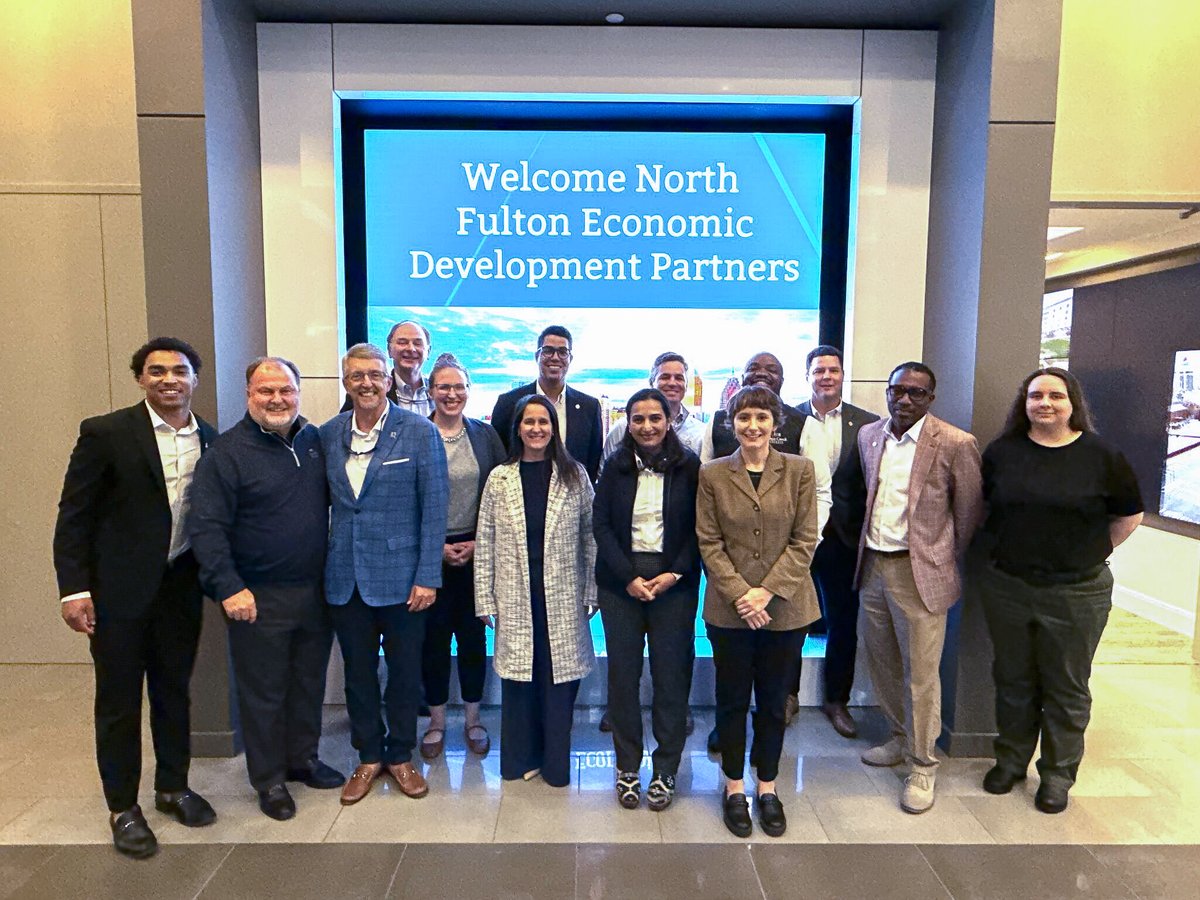 City of Alpharetta Economic Development (@connectedalpha) on Twitter photo Yesterday’s North Fulton Economic Alliance gathering at Georgia Power Economic Development's Experience Center brought together top leaders to share insights on industry trends, office strategies, and regional collaboration. Grateful to all who made it happen! 👏 Yesterday’s North Fulton Economic Alliance gathering at Georgia Power Economic Development's Experience Center brought together top leaders to share insights on industry trends, office strategies, and regional collaboration. Grateful to all who made it happen! 👏