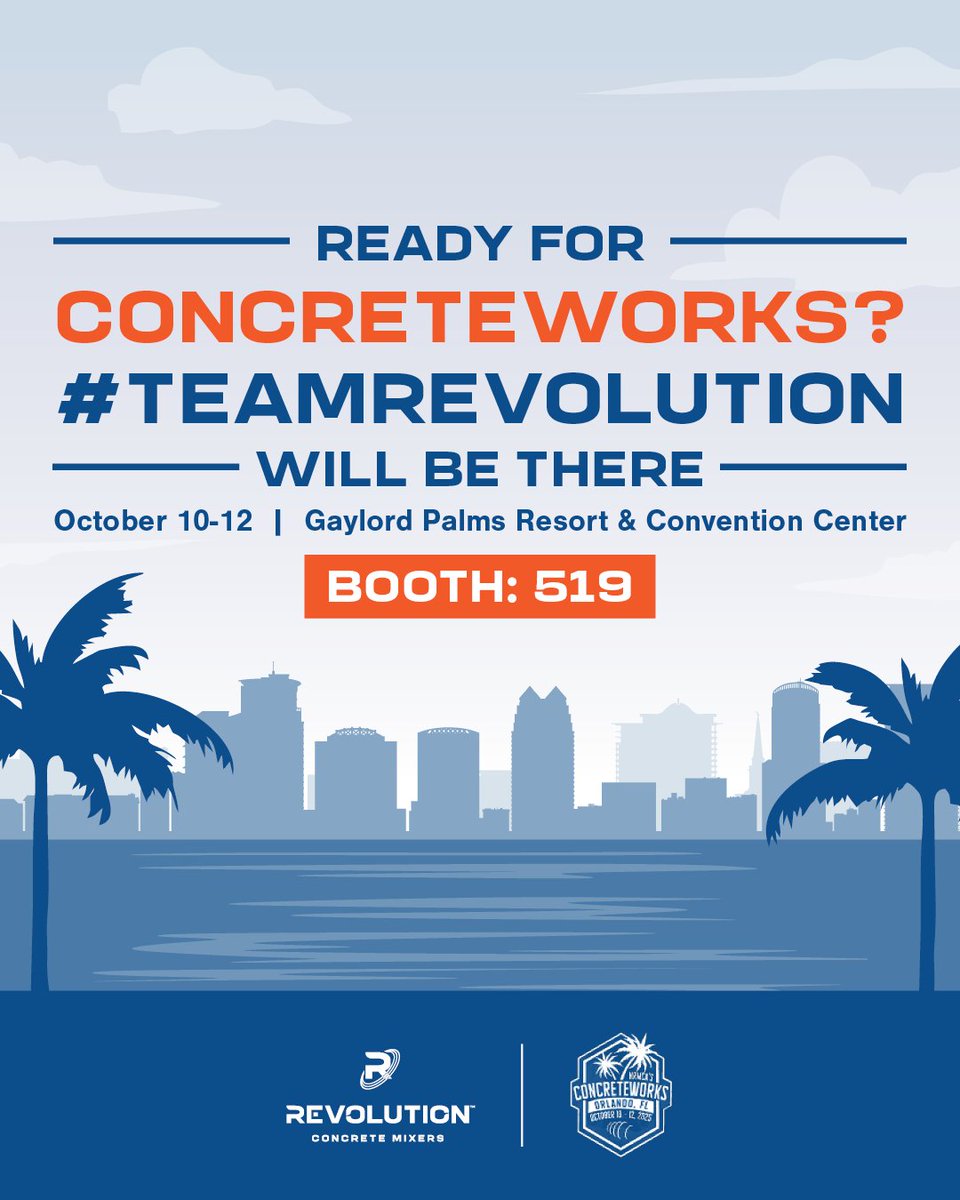 Revolution Concrete Mixers tweet media