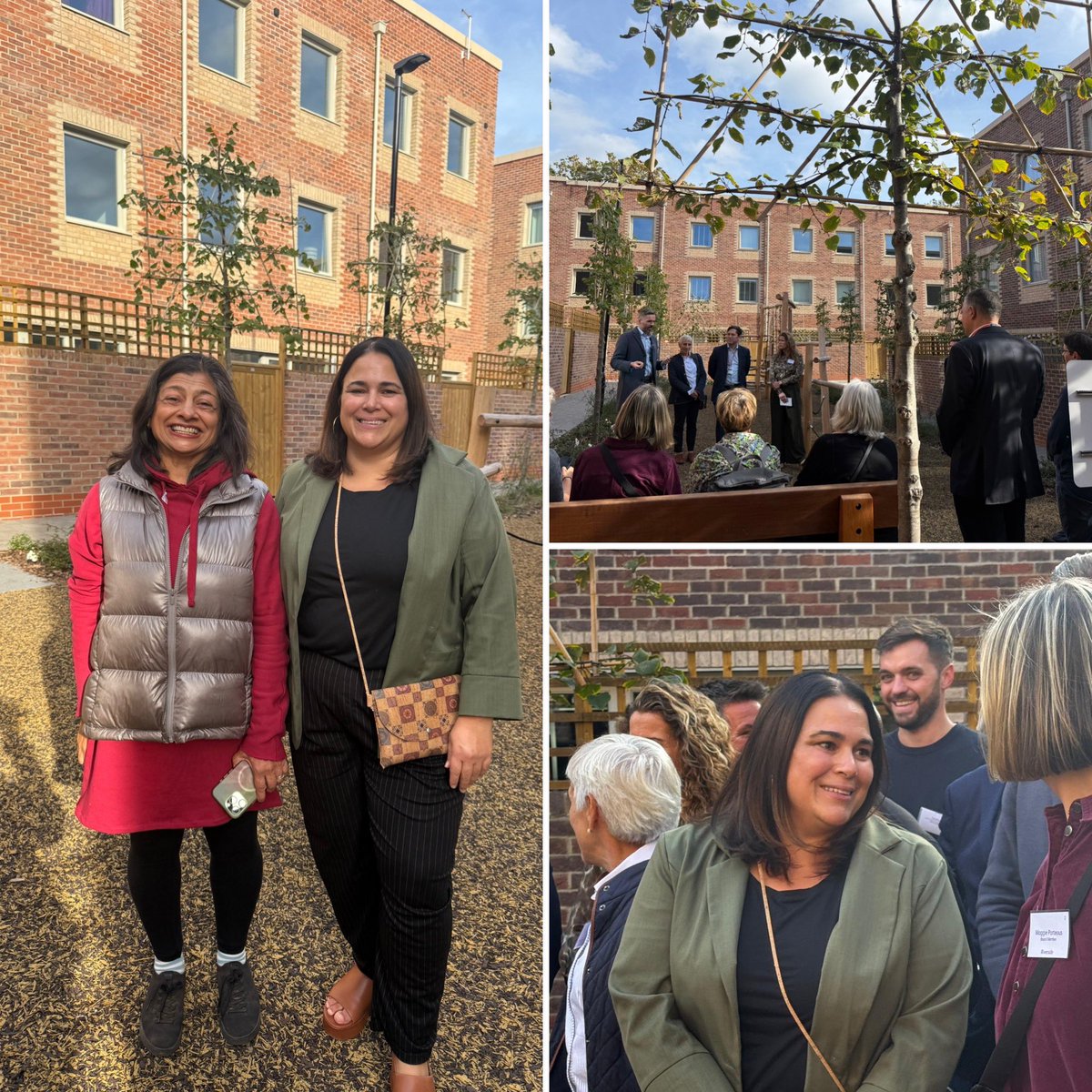 This afternoon we celebrated the opening of Phase One at Calverley Close, Beckenham. 

A resident showed us her new energy-efficient home, which was lovely.

Phases Two &amp; Three still to come in this 10-year project transforming the Riverside community here.