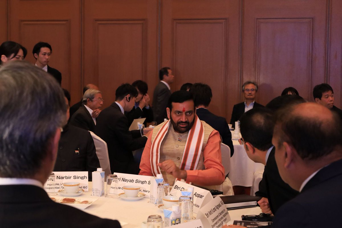 ITPODesk's tweet image. 🚀 Haryana Investment Roadshow in Osaka!

Under the leadership of Hon’ble CM @NayabSainiBJP, the delegation showcased Haryana’s potential to Osaka &amp;amp; Japanese investors, highlighting opportunities in EV, Electronics, Semiconductors, Renewables, Tech Textiles &amp;amp; IT. 🇮🇳🤝🇯🇵…