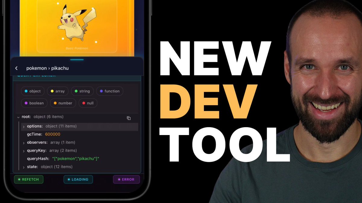 schlimmson's tweet image. React Native is evolving fast. This week’s updates feel like glimpses of the future:
⚙️ Direct native API access from JS
📺 React Native… on Amazon TVs
🛠️ Floating devtools in your app
🎯 Expo Live Activities & more
🎙️ New podcast episode 👇
