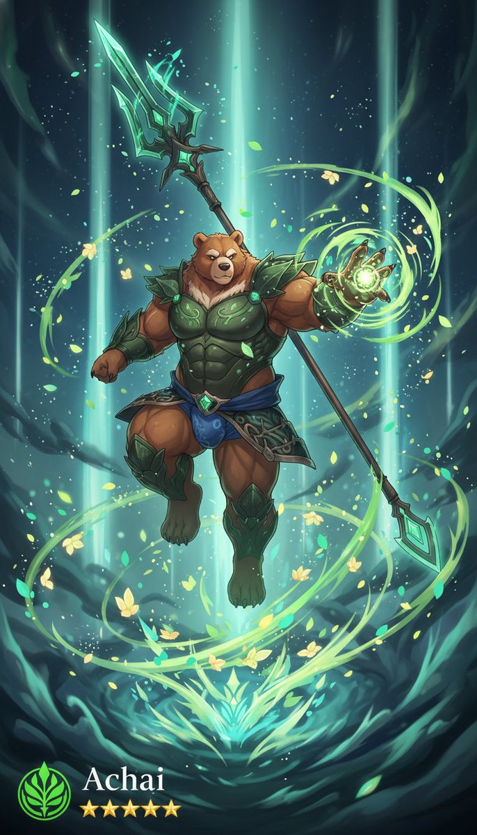 帥爆
等等為什麼壞熊熊有一大包?
--
比較驚訝的是只要一張圖就可以把大部分的特徵吃進去，使用上比 SDXL 系列簡單太多
Source: Gemini gemini.google.com/share/c44a4d19…
#AIart
#furry #furryartwork