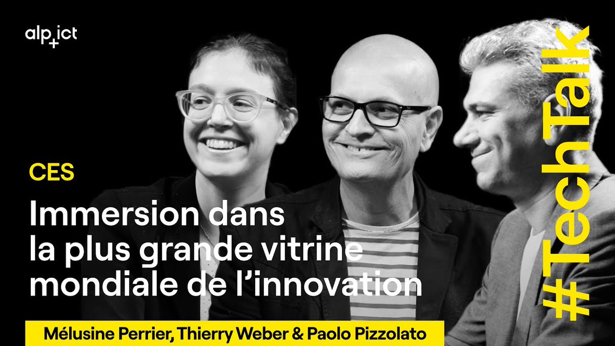 zurl.co/5pRM1  
On ne va pas au CES pour voir les États-Unis, mais pour rencontrer le monde. Mélusine Perrier, conseillère chez Switzerland Global Enterprise (S-GE), l’a souligné lors de notre nouvel épisode #TechTalk.