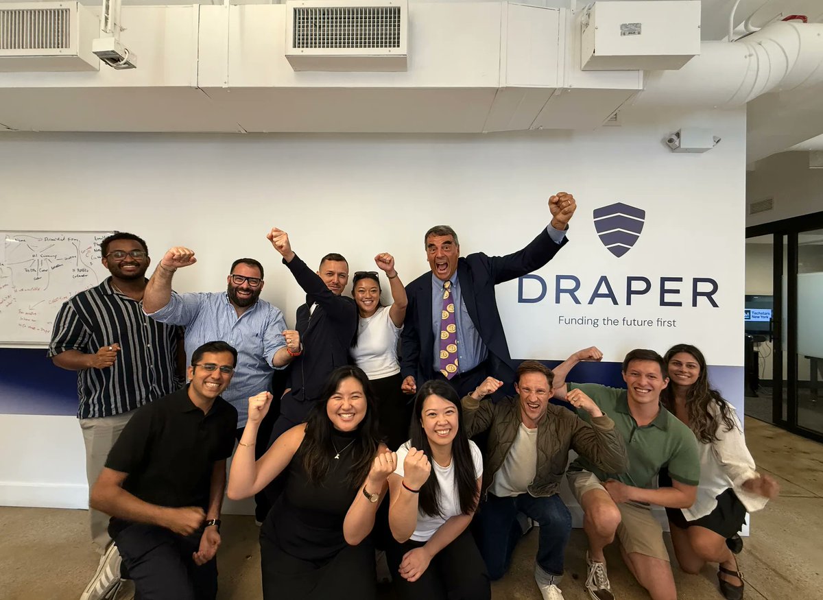 TimDraper's tweet image. In 1985 I rode down Sand Hill Road on an elephant to open DFJ's first office. 40 years later, no elephant, but we just opened our first New York Draper office.
Since 1985, we have:
- Invested in 2,000+ founders globally
- Created 400,000+ jobs, with approximately 4,000,000…