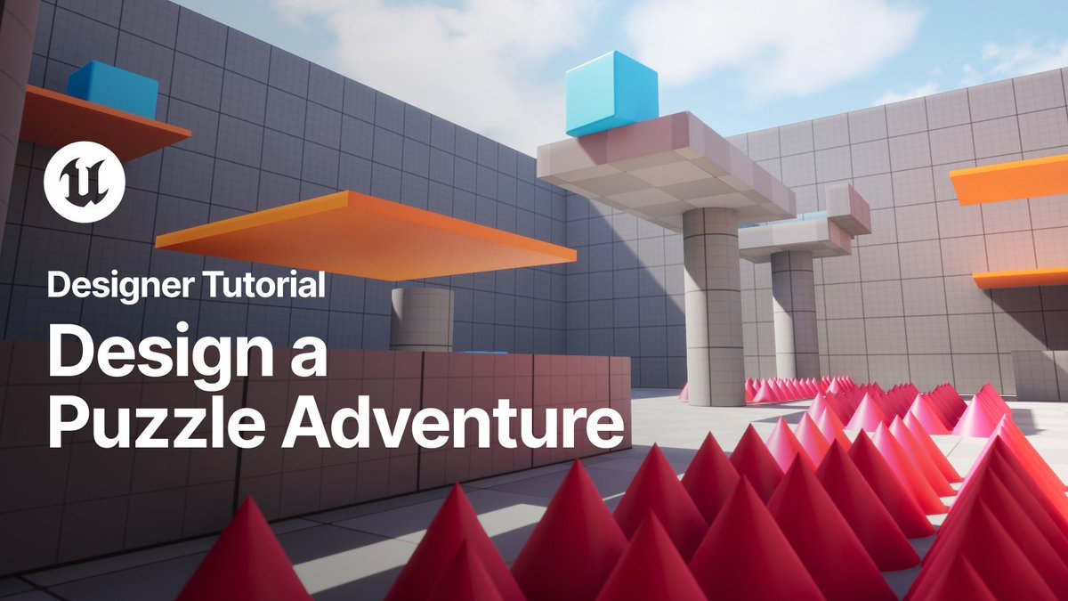 UnrealEngine's tweet image. If putting puzzles in your project is proving perplexing, we&apos;ve got the #TuesdayTips tutorial for you 🧩

Learn how to craft conundrums on your path to designing a Puzzle Adventure game with multiple rooms with a range of mechanics. Learn to create gameplay using Blueprints and…