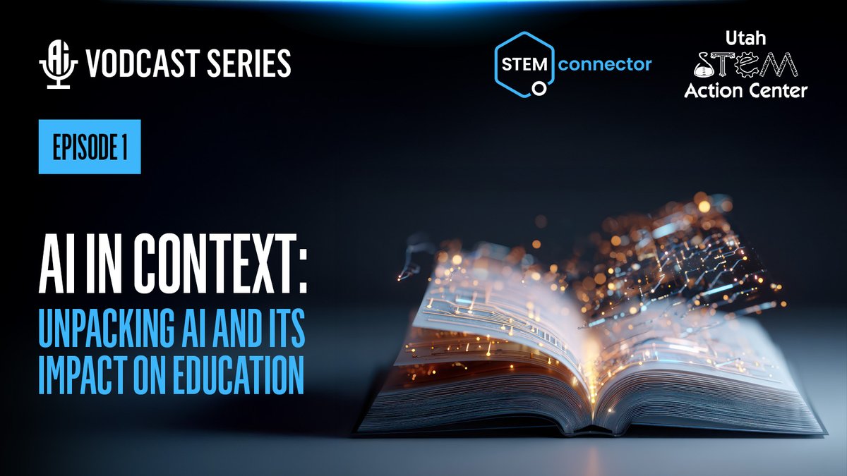 MillionWMentors's tweet photo. 🚨Just dropped! Episode 1 of our new vodcast series is live! The episode breaks down AI fundamentals—what it is (and isn’t), why it matters for STEM, and how it’s reshaping the future of work.
🎥 Watch now: https://t.co/lMIX9rVpCE
#AIinEducation #FutureOfWork https://t.co/lVJoOz7B79