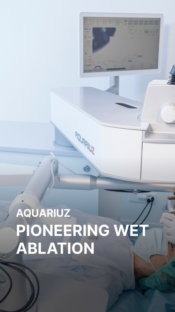We sat down with Dr. Harald Gäckle, Dr. Javier Cabrerizo, Prof. Philipp B. Bänninger and Prof. Bojan Pajic to discuss the benefits of  #AQUARIUZ, our this wet ablation laser.

Listen to their insights now ➡️ eu1.hubs.ly/H0nCgKc0