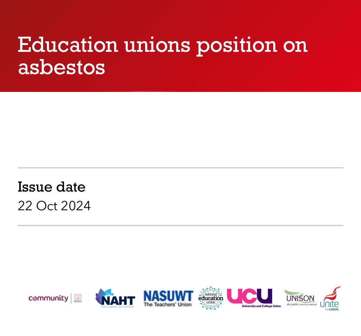 SafeAirSchoolUK's tweet photo. School buildings need #CleanAir 

🔹8/10 schools contain asbestos

🔹A rising number of education workers are being diagnosed with asbestos-related cancers

🔹HEPA-certified air filters effectively capture particles the size of asbestos fibres

#CleanTheirAir #Asbestos #Cancer https://t.co/snLk5LxltM