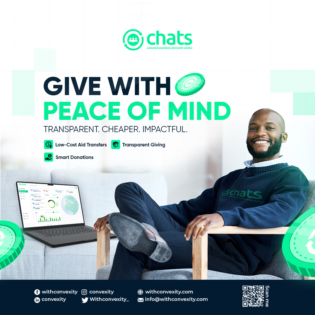 withconvexity_'s tweet image. Giving aid for humanitarian relief should not become another crisis in itself, beneficiaries should not lose their dignity because they are receiving aid.

The Convexiity Humanitarian Aid Transfer Solution (CHATS) is designed to preserve beneficiaries dignity, simplify campaign…