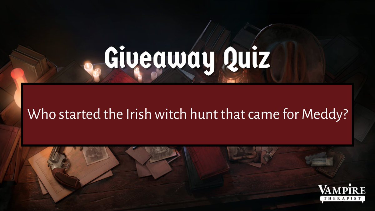 🎁 Give the Gift of Therapy!
Final round: 2 winners will each get a Vampire Therapist key to gift someone they love 💞

Reply with your answer to enter🦇 Good luck! 

Winners contacted Oct 8. Beware of scammers: we’ll never ask for money/personal info.