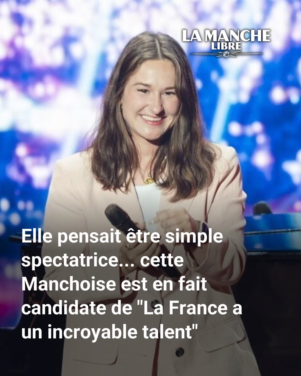 Venue comme spectatrice, Jade Parey s'est retrouvée sur scène lors du tournage de La France a un incroyable talent.
➡️ l.lamanchelibre.fr/Df2