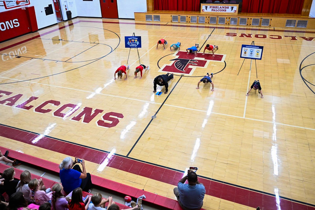 Team Tressel Fitness Challenge (@teamtresselfc) on Twitter photo The #TeamTressel Fitness Challenge is on the move! We've been visiting schools across Ohio, like Firelands Elementary in Oberlin, cheering on students who've kicked off the Bronze Level strong. Keep up the great work! The #TeamTressel Fitness Challenge is on the move! We've been visiting schools across Ohio, like Firelands Elementary in Oberlin, cheering on students who've kicked off the Bronze Level strong. Keep up the great work!