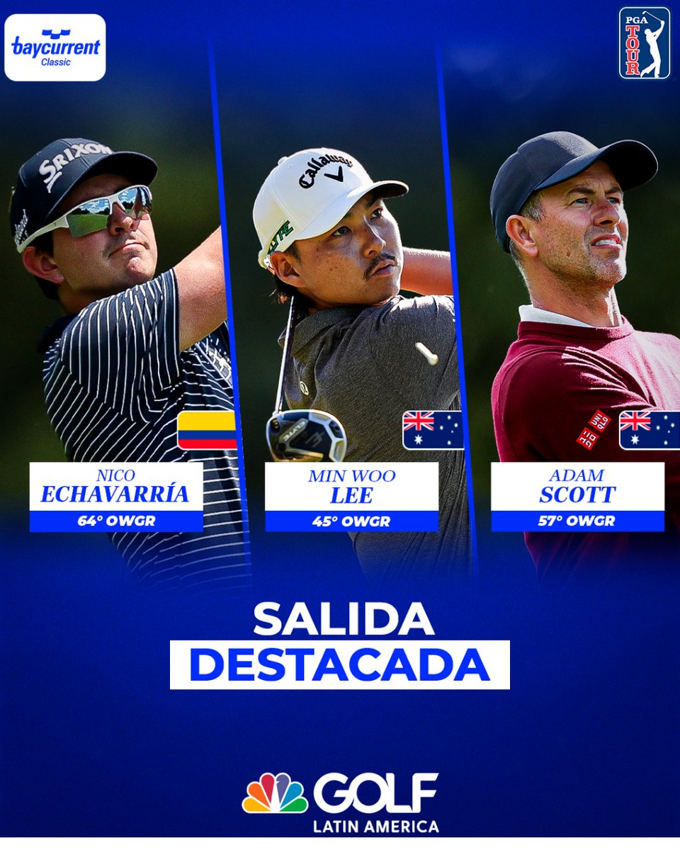 Golf Channel LA (@golfchannella) on Twitter photo Grupo confirmado para el campeón defensor en Japón. 🇯🇵⛳️
<a href="/nicolas_ech/">Nicolas Echavarria</a> 🇨🇴 contará con compañeros de lujo en el inicio del <a href="/Baycurrent_Clsc/">Baycurrent Classic Presented by LEXUS</a> en Yokohama. 🔝 Grupo confirmado para el campeón defensor en Japón. 🇯🇵⛳️
<a href="/nicolas_ech/">Nicolas Echavarria</a> 🇨🇴 contará con compañeros de lujo en el inicio del <a href="/Baycurrent_Clsc/">Baycurrent Classic Presented by LEXUS</a> en Yokohama. 🔝