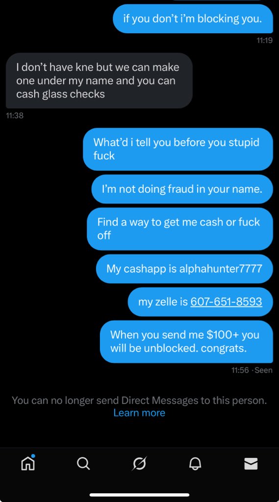 So tired of these dipshits.