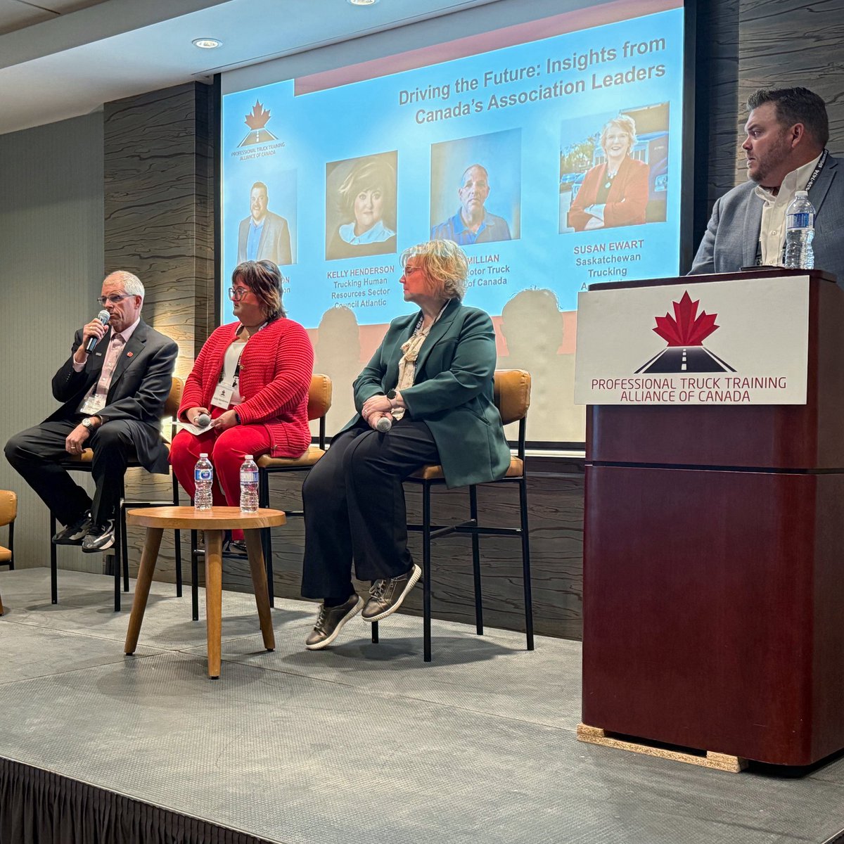 Led by Matt Richardson with <a href="/KRTSTrans/">Kim Richardson Transportation Specialists Inc.</a>, <a href="/privatefleets/">PMTC</a> President <a href="/mikecm77/">Mike Millian</a> joins fellow panelists <a href="/THRSC/">THRSC</a> and <a href="/sasktrucking/">Saskatchewan Trucking Association</a> on a candid discussion on each Association's challenges and opportunities in the transportation industry.