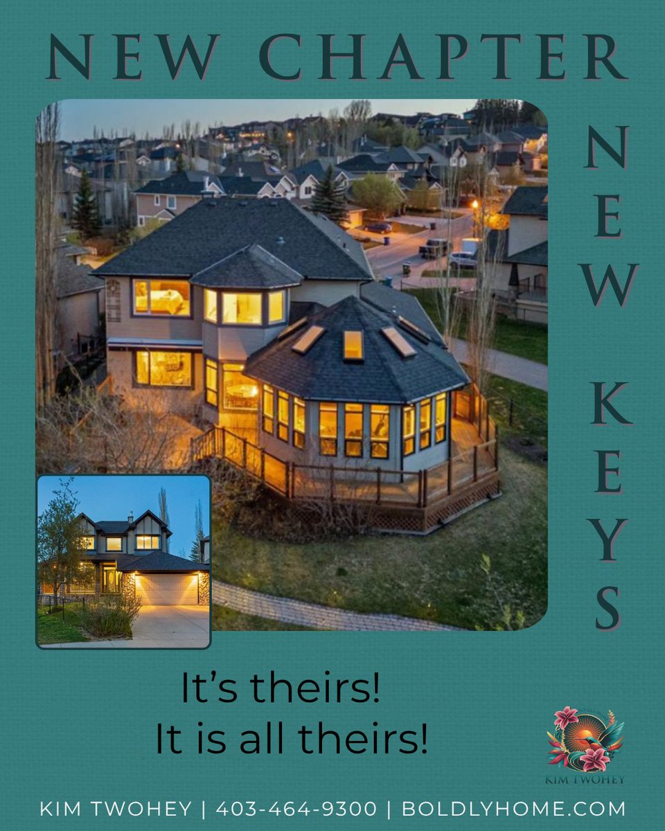 KimTwohey's tweet photo. SOLD in Springbank Hill!

Some people collect stamps… these two collect dream homes.

From our first deal to this one (and all the laughs in between), helping you move boldly has been an honour. Here’s to fresh starts, gorgeous views, and that “yep, we nailed it” feeling. https://t.co/QEtx6jfmB6