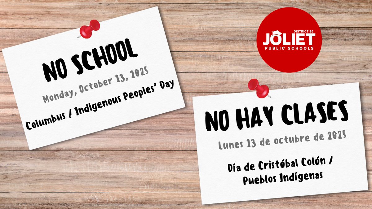 All District 86 schools are closed today (Monday, October 13, 2025). 5il.co/3aoia