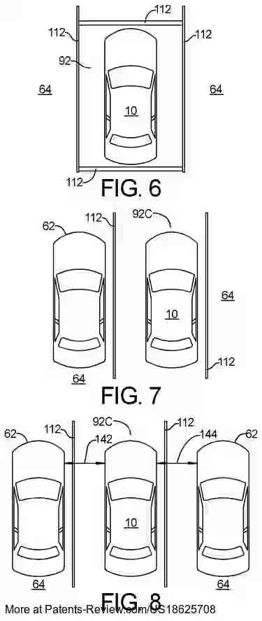PatentPulse's tweet image. 🚗 #AutomotiveInnovation alert! A new patent grant, #US18625708B1 by #GM, introduces a dual head-up display system. This tech integrates on-board sensors, a wireless communication module, and a driver monitoring system to enhance parking assistance. 
  
The system identifies