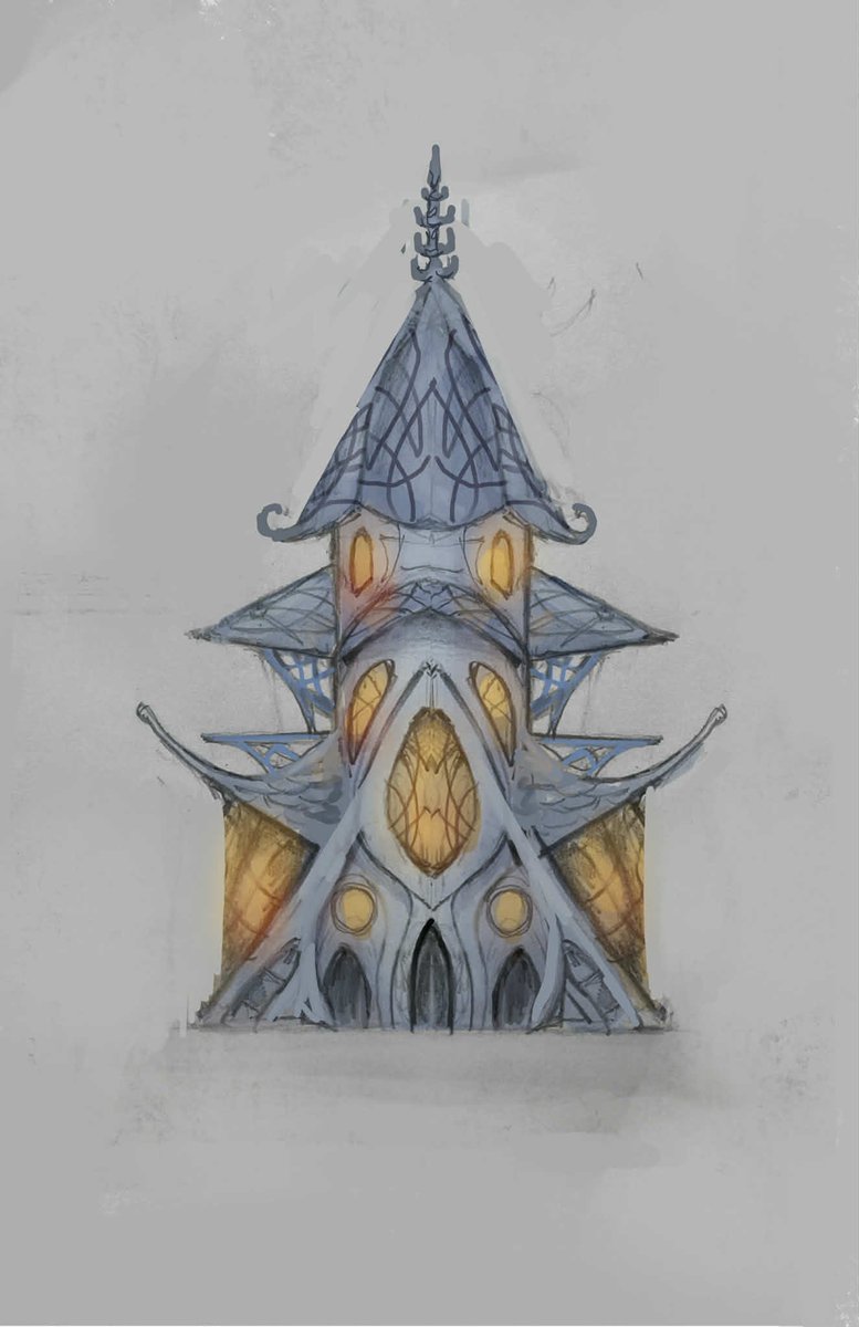 Although I'm working on a comic book, I always keep in mind that I'm not simply drawing a story, but also designing a world with races, cultures, religious beliefs, and a history.