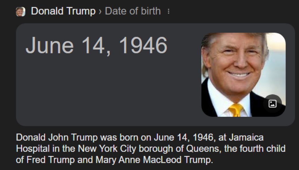 On June 14th our dear leader will celebrate his 80th birthday with a UFC fight on the South lawn of the White House followed by Gladiator Jostling