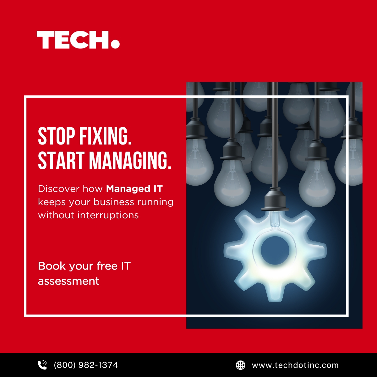 techdotinc's tweet image. Break-fix support costs you time and money. Managed IT keeps your systems proactive, secure, and optimized, so your business never slows down.
#managedit #itservices #businessgrowth #techsupport #canadabusiness