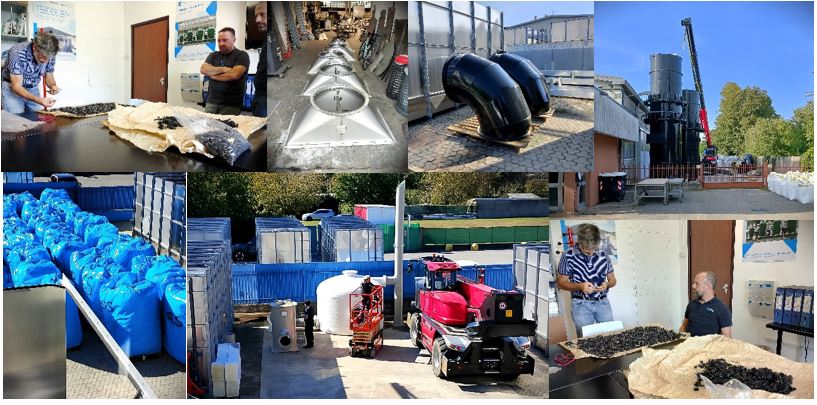 🔧 A quick mix from today’s activities:
 ✔ Quality &amp; project meeting
 ✔ #Stainlesssteel fittings
 ✔ #PE components: fittings &amp; towers
 ✔ Queen Shell / #Monashell #biofilter check
 ✔#Activatedcarbon unit assembly
Clean air, every day! 
#airfiltration #environment #cleantech