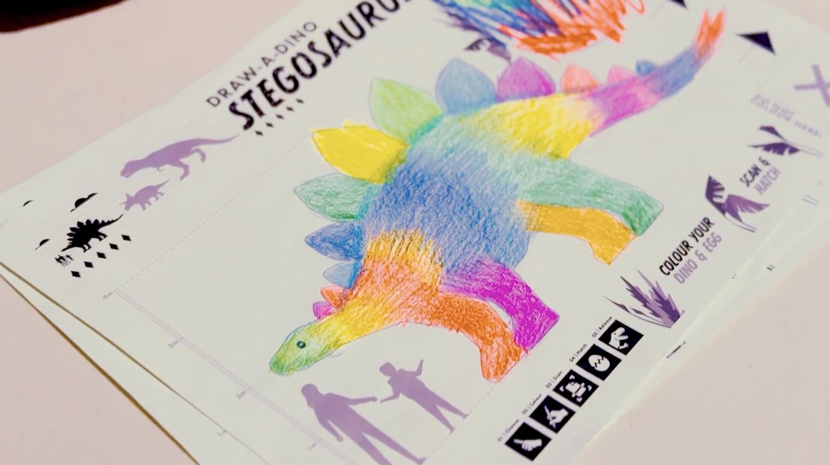 sketchandscan's tweet image. Are you at @playconmt this week? Come and try Sketch &amp;amp; Scan on the Draw &amp;amp; Code stand. You can Draw-a-Dino, see it hatch and then watch it stomp and roar! 🦕 #PlayCon2025 #PlayCon #PlayConMalta