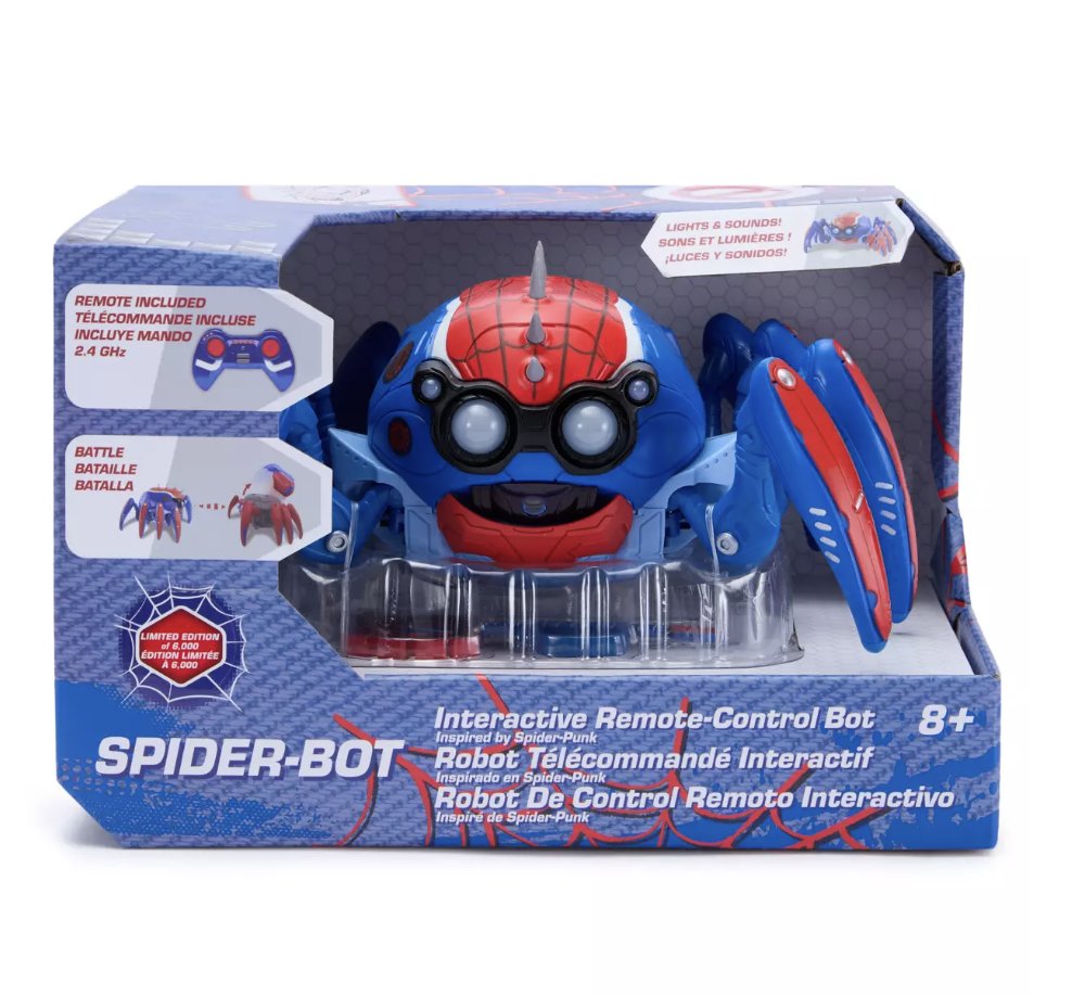 eticketnews's tweet image. NOW AVAILABLE: New Spider-Punk Spider-Bot Interactive Remote Control Bot – Limited Edition!
(ORDER LINK IN BIO/BELOW!)

#SpiderPunk #SpiderBot #MarvelCollectibles #RemoteControlBot #LimitedEdition

mavely.app.link/e/lkbXT6T8gXb