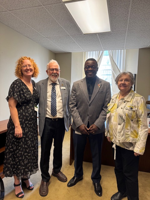 Aujourd'hui, notre équipe s'est entretenue avec le député Natilien Joseph au sujet d'une stratégie nationale pour les aînés et du soutien à la Convention des Nations Unies sur les droits des personnes âgées.