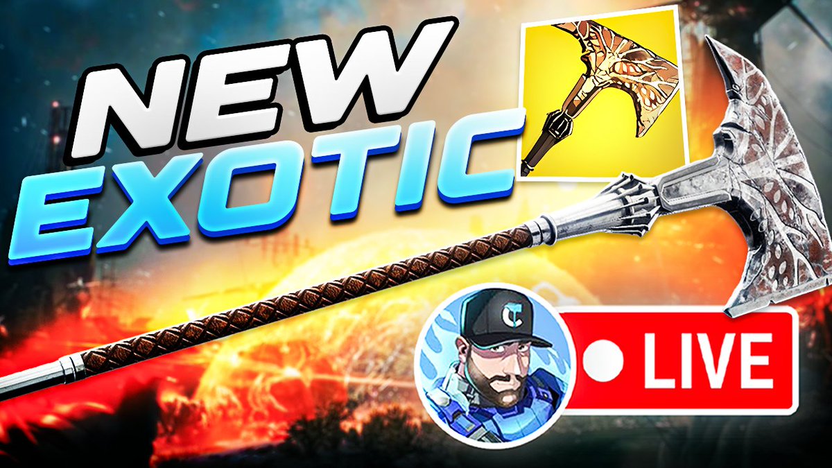 NEW Exotic Axe Mission!!!!

Come chill 

Twitch.tv/gsxrclyde