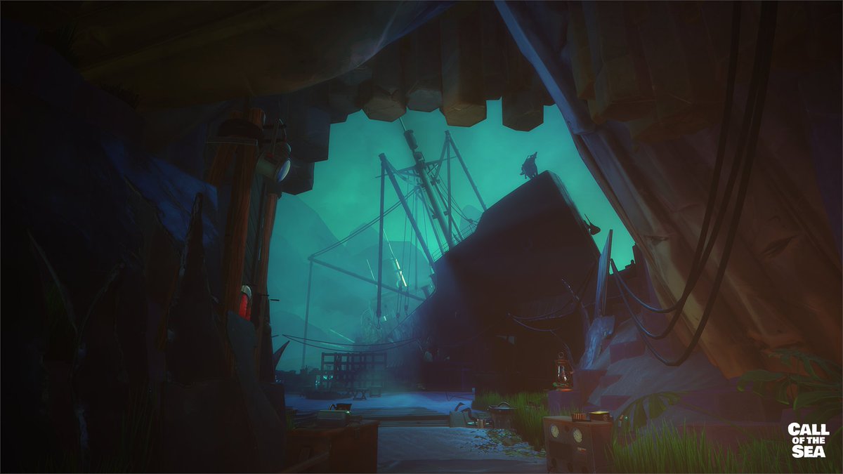 Spooky season is finally here and we are more than happy to contribute to the vibes with some dark shots from #CallOfTheSea🌊🎃

#indiegame #indiedev