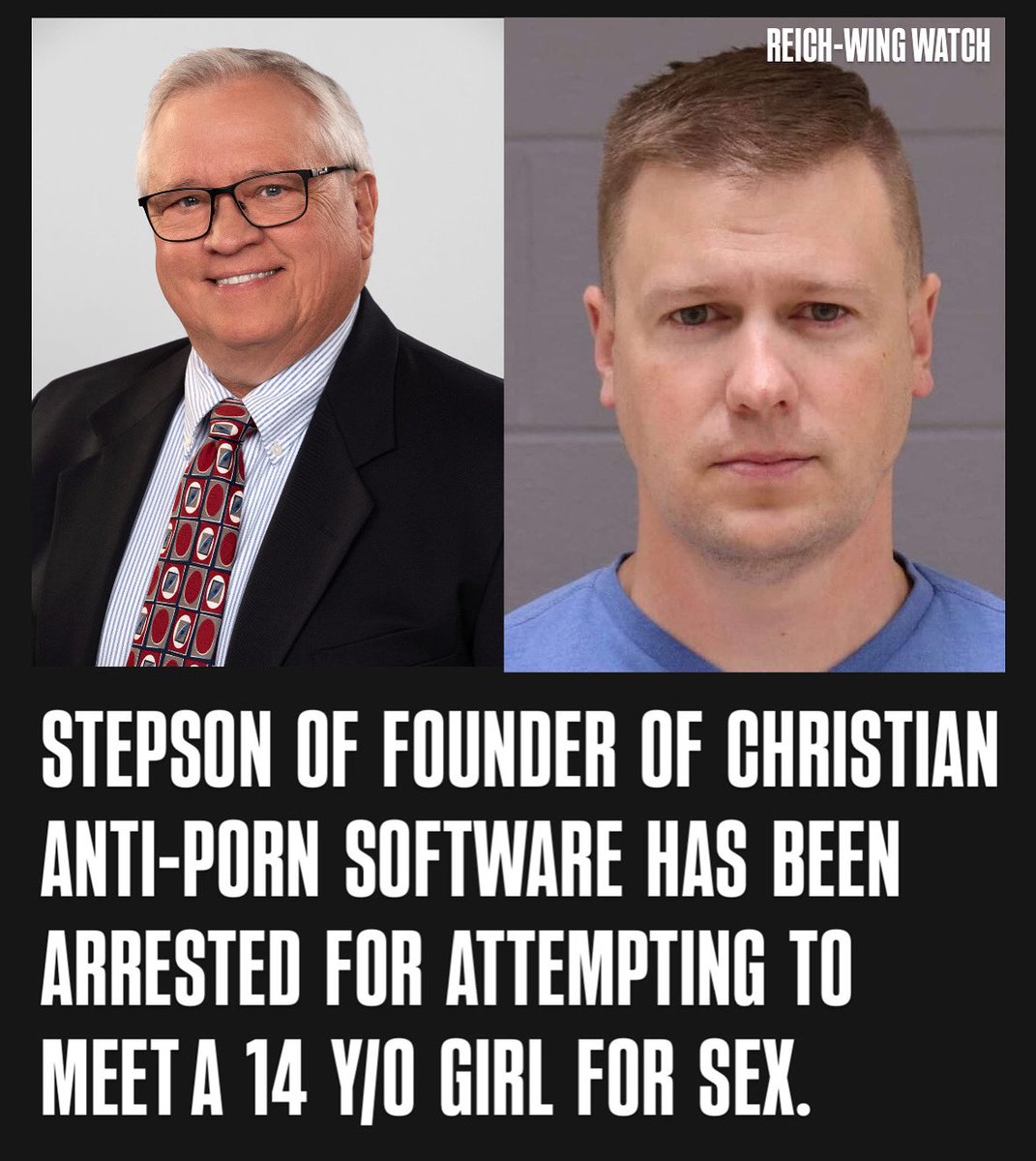 ReichWingWatch's tweet image. Thomas Wideman, the stepson of the founder of the Christian anti-porn software Covenant Eyes, has been arrested for attempting to meet a 14 year-old girl for sex.