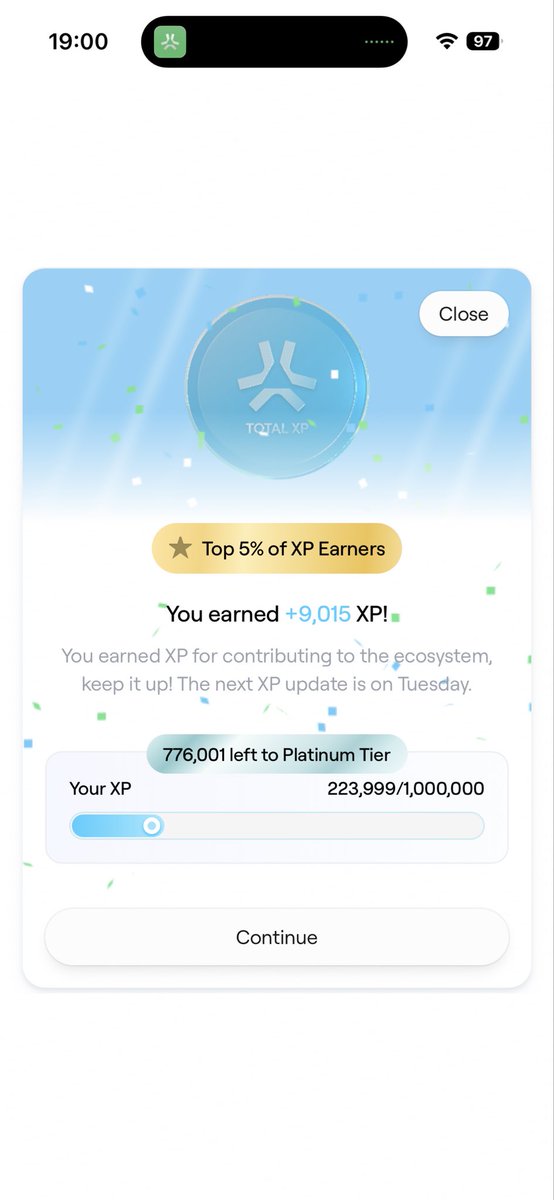 ARSii_ETH's tweet image. Happy XP day 💚 

EZ +9K XP on @AbstractChain ✳️