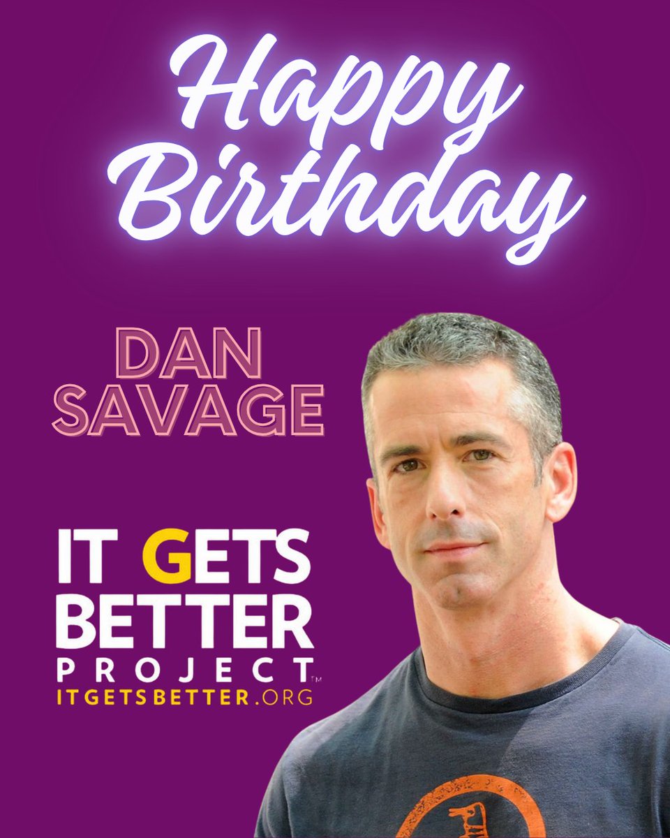 radianthealthoc's tweet image. Happy birthday to LGBTQ+ icon Dan Savage! 🎉 From “It Gets Better” to HIV advocacy, he’s helped thousands live openly, safely &amp;amp; joyfully. Radiant proudly continues that mission through inclusive care &amp;amp; support. 💜 radianthealthcenters.org #DanSavage #LGBTQSupport #ItGetsBetter