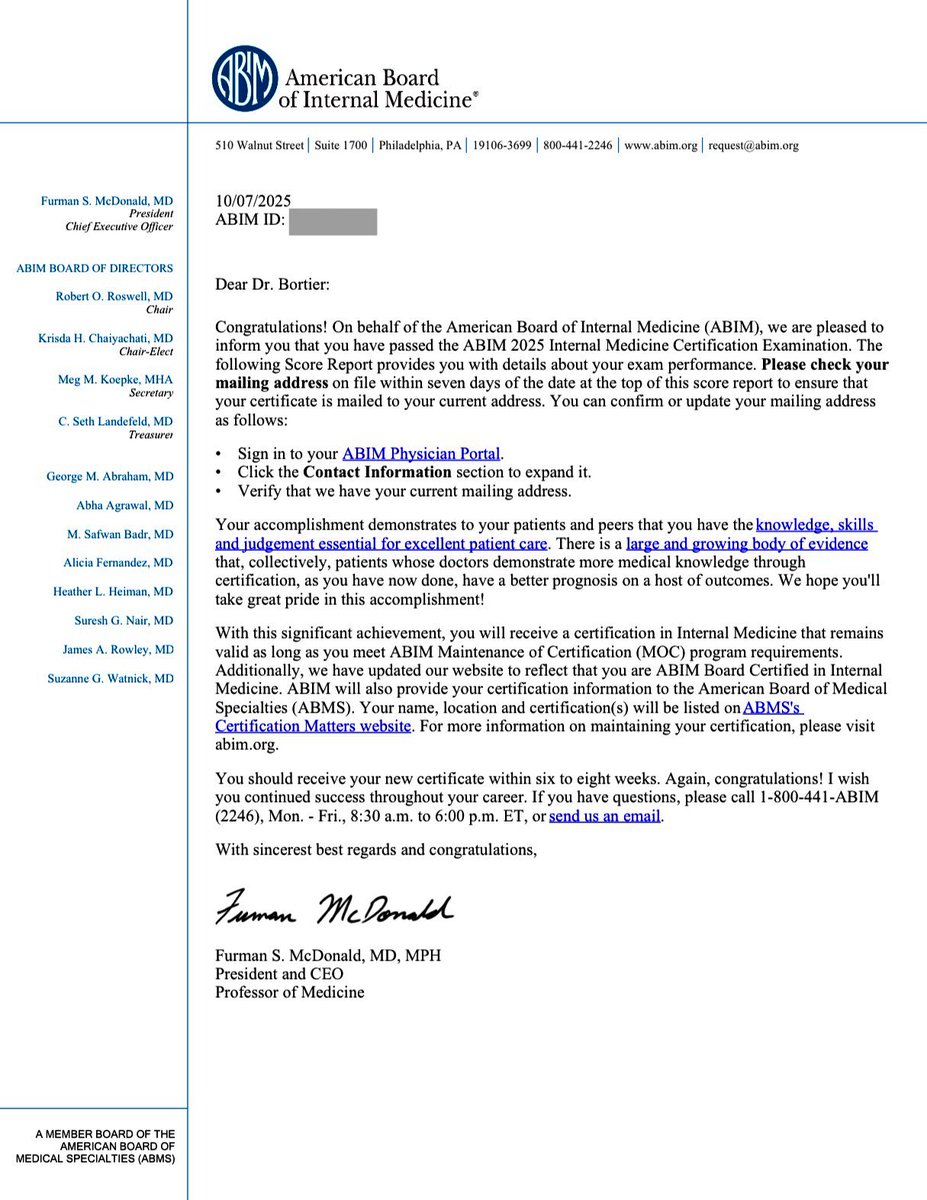 shooterdee's tweet image. It’s official! 
My value just went up lmao! 
ABIM certified ✅