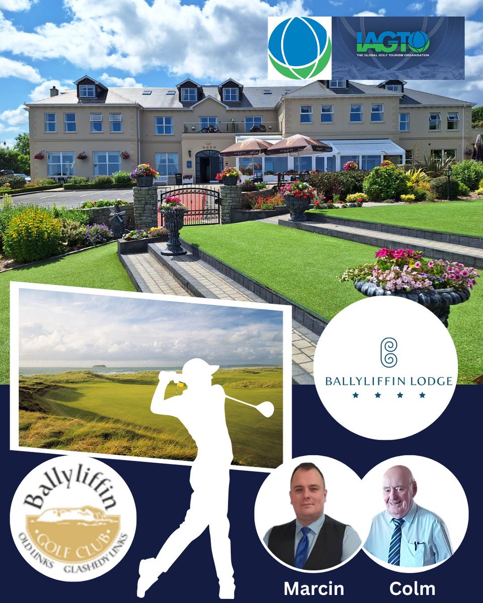 Thrilled to be at the 9th Ireland Golf Convention staged by Fáilte Ireland and <a href="/iagto/">IAGTO</a> in Sligo today. 60 IAGTO Golf Tour Operators meeting suppliers from across the island of Ireland. 
Make sure &amp; say Hello to our wonderful Colm &amp; Marcin! 
#Golf #Ireland #Ballyliffin #iagto