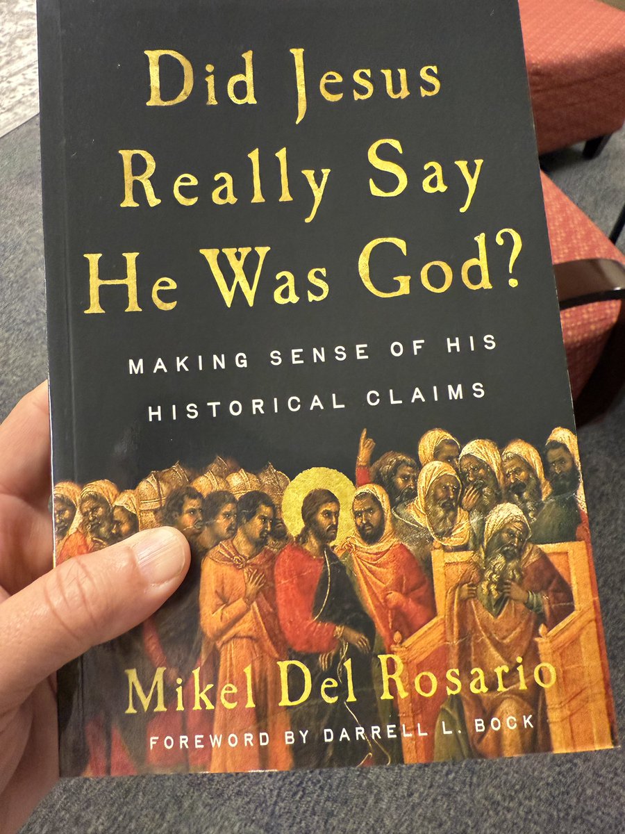 So excited to dig into this book by my <a href="/Moody_Bible/">Moody Bible Institute</a> colleague <a href="/ApologeticsGuy/">Dr. Mikel Del Rosario</a>! Such a great scholar and teacher.